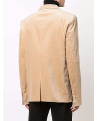 beige Cordsakko von Acne Studios