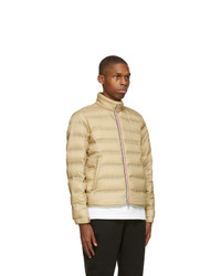 beige Daunenjacke von Moncler Genius