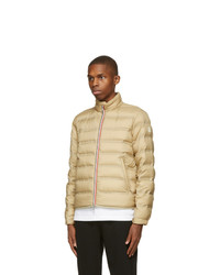 beige Daunenjacke von Moncler Genius