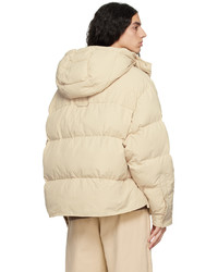 beige Daunenjacke von Jacquemus