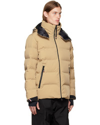 beige Daunenjacke von MONCLER GRENOBLE