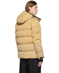 beige Daunenjacke von MONCLER GRENOBLE