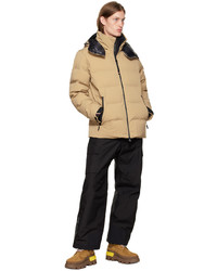 beige Daunenjacke von MONCLER GRENOBLE