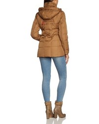 beige Daunenjacke