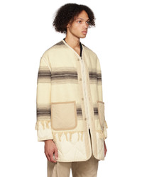 beige Daunenjacke von Junya Watanabe