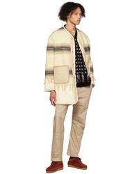 beige Daunenjacke von Junya Watanabe