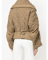 beige Daunenjacke von Issey Miyake Vintage