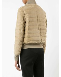 beige Daunenjacke von Moncler