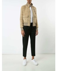 beige Daunenjacke von Moncler