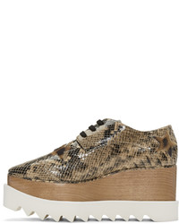 beige Derby Schuhe von Stella McCartney