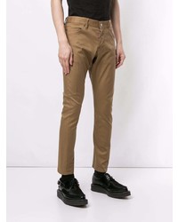 beige enge Jeans von DSQUARED2