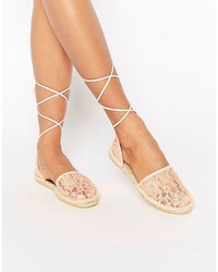 beige Espadrilles von Asos