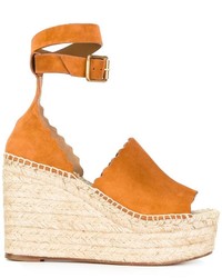 beige Espadrilles von Chloé