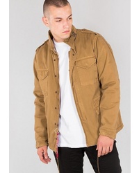 beige Feldjacke von Alpha Industries