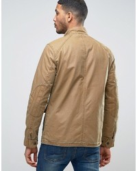 beige Feldjacke von Jack and Jones