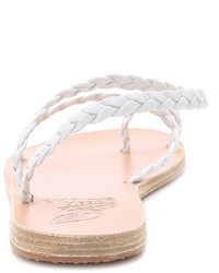 beige flache Sandalen von Ancient Greek Sandals