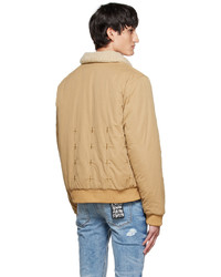 beige Harrington-Jacke von Ksubi