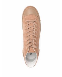 beige hohe Sneakers aus Wildleder von Kenzo