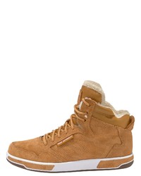 beige hohe Sneakers aus Wildleder von PARK AUTHORITY by K1X