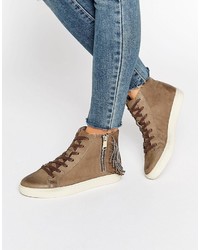 beige hohe Sneakers von Juicy Couture