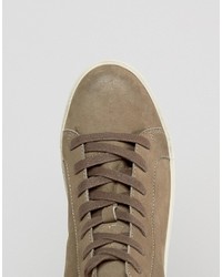 beige hohe Sneakers von Juicy Couture