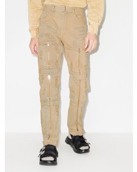 beige Jeans mit Destroyed-Effekten von Givenchy