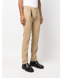 beige Jeans von Incotex