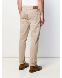 beige Jeans von Brunello Cucinelli