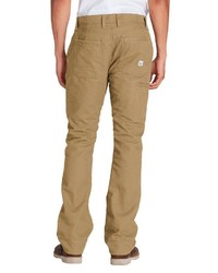 beige Jeans von Eddie Bauer