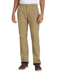 beige Jeans von Eddie Bauer