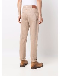 beige Jeans von Brunello Cucinelli