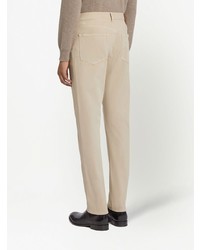 beige Jeans von Zegna