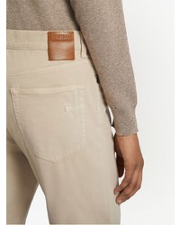 beige Jeans von Zegna