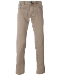 beige Jeans von Jacob Cohen