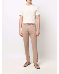 beige Jeans von Brunello Cucinelli