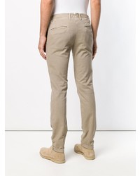 beige Jeans von Incotex