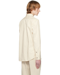 beige Jeanshemd von Zegna