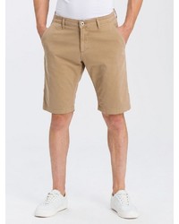 beige Jeansshorts von Cross Jeans