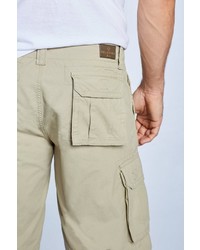 beige Jeansshorts von OKLAHOMA JEANS