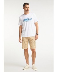 beige Jeansshorts von Pioneer Authentic Jeans