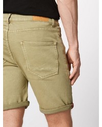 beige Jeansshorts von Solid