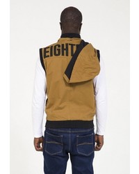 beige Jeansweste von PLUS EIGHTEEN