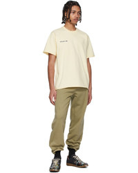 beige Jogginghose von Helmut Lang