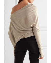 beige Kaschmirpullover von Tom Ford