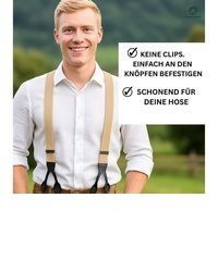 beige Krawatte von ZUKUNFTSENKEL
