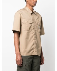 beige Kurzarmhemd von Carhartt WIP