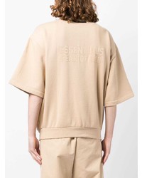 beige Kurzarmhemd von FEAR OF GOD ESSENTIALS