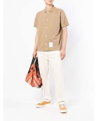 beige Kurzarmhemd von Norse Projects