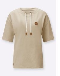 beige Kurzarmpullover von Witt