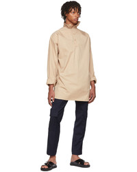 beige Langarmhemd von Dries Van Noten